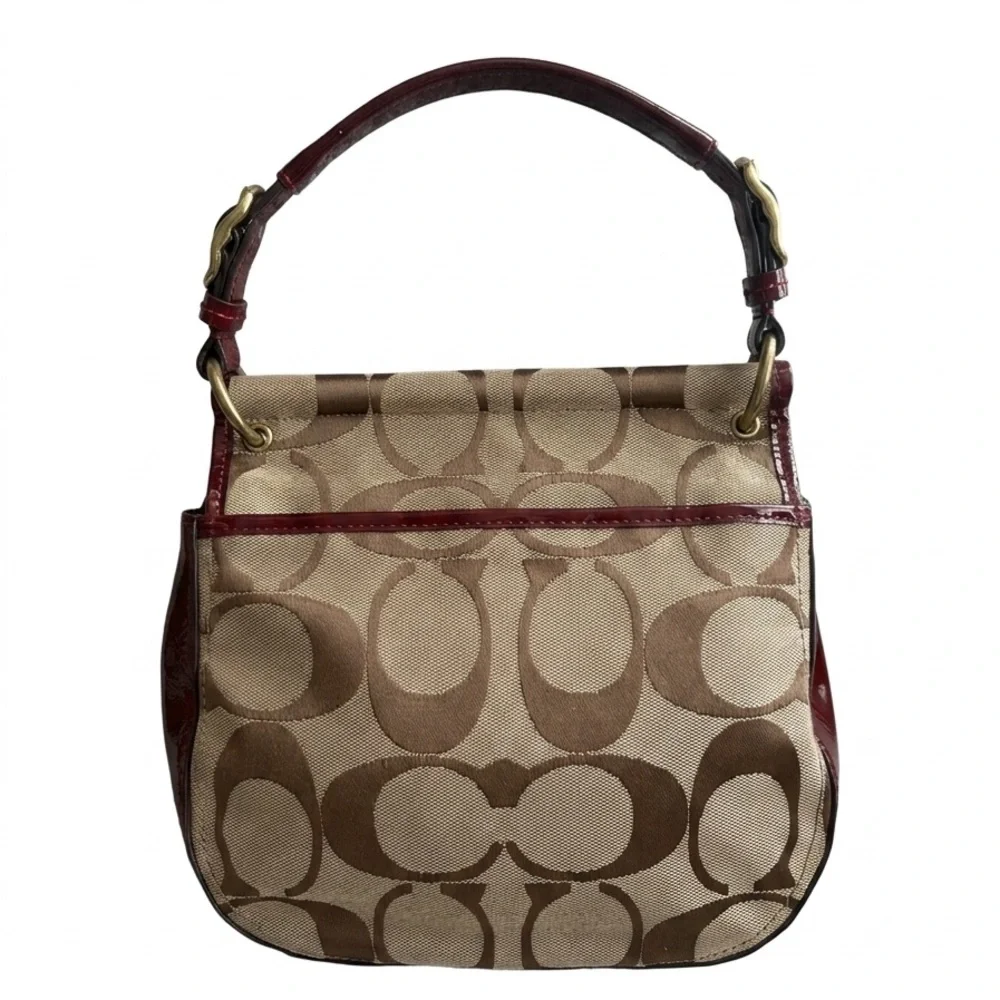 Coach Signature Willis Anniversary Canvas Bag